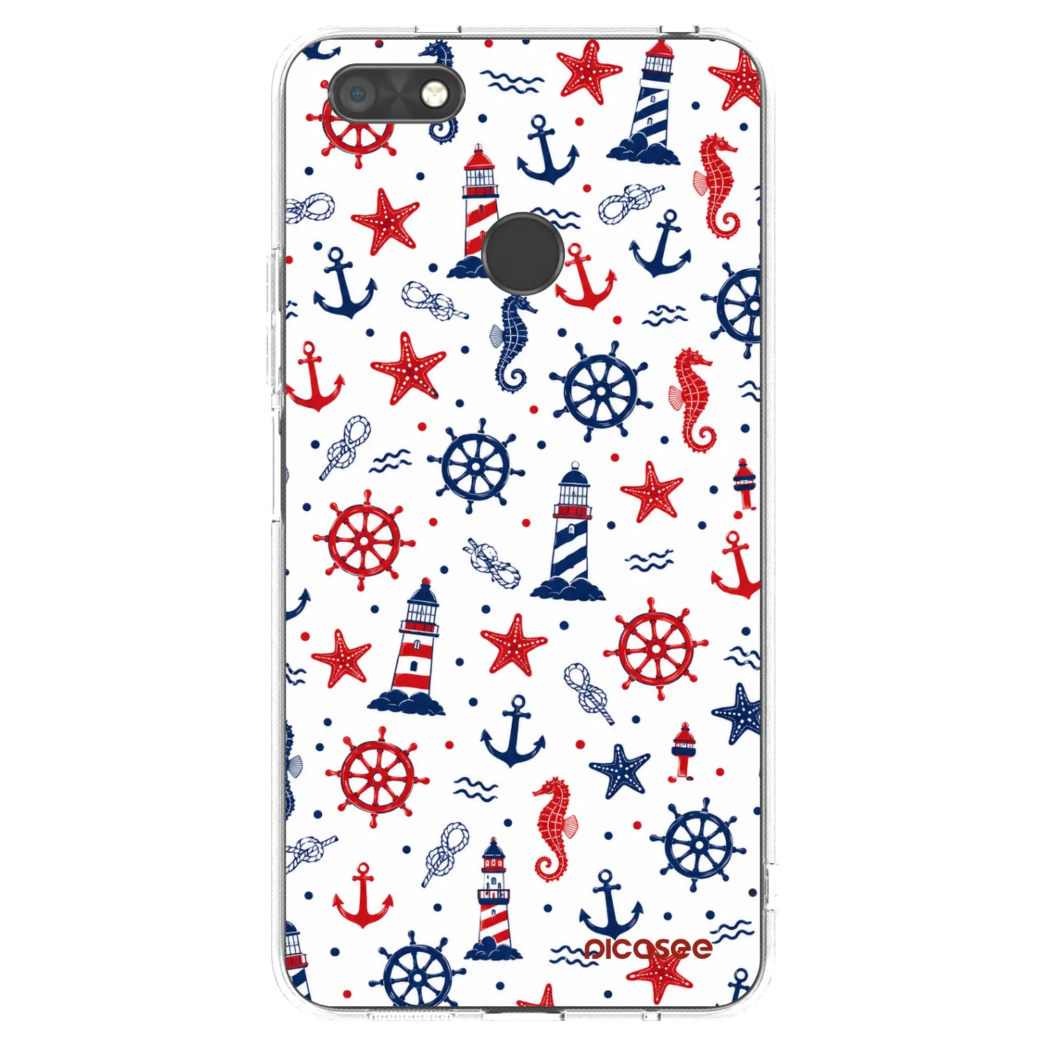 Picasee husă transparentă din silicon pentru Huawei P9 Lite Mini - Sailor Vibes