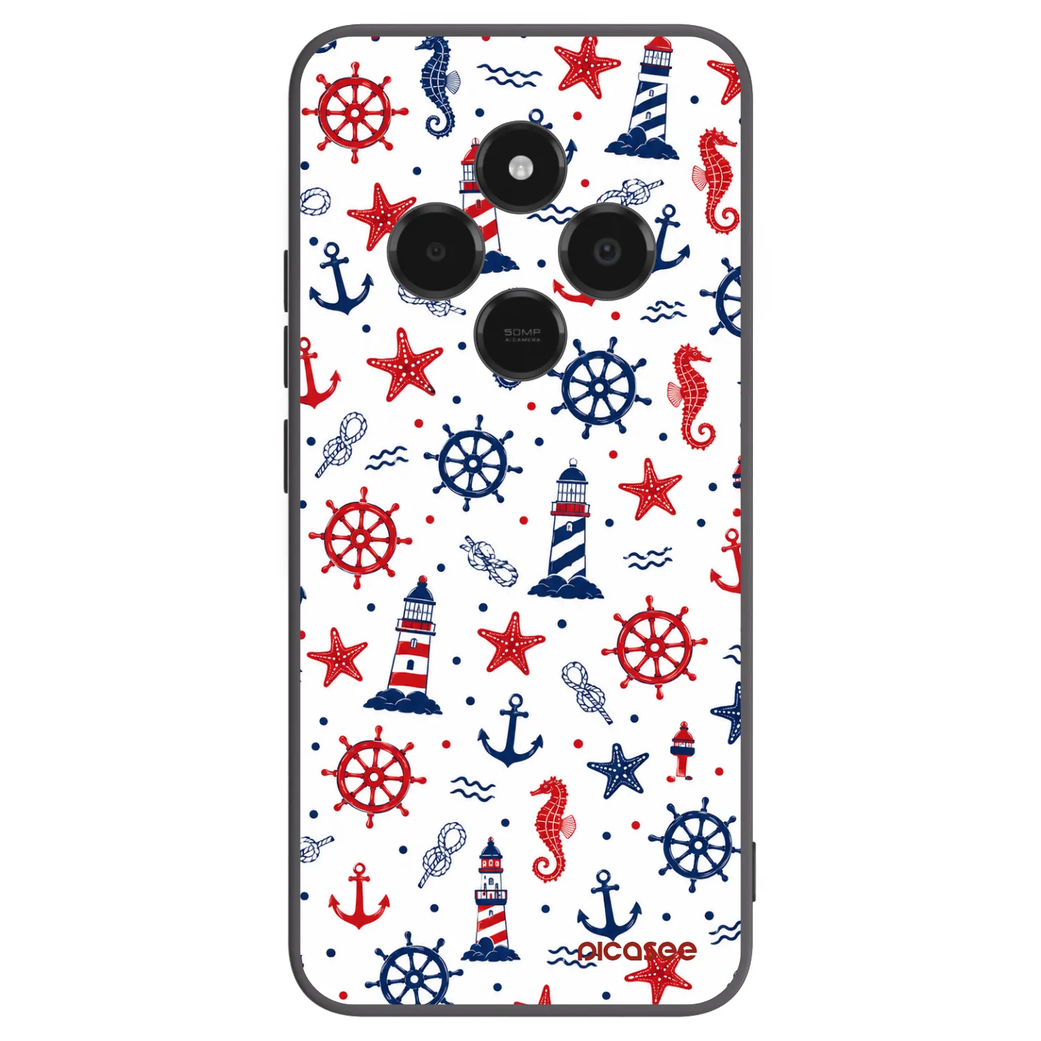 Picasee husă neagră din silicon pentru Xiaomi Poco C75 - Sailor Vibes