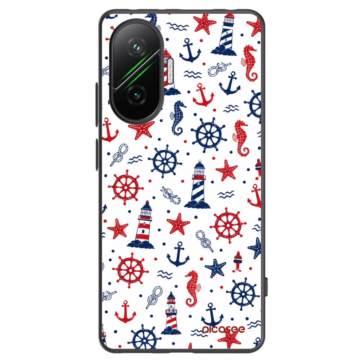 Picasee husă neagră din silicon pentru Xiaomi Poco F7 Pro 5G - Sailor Vibes