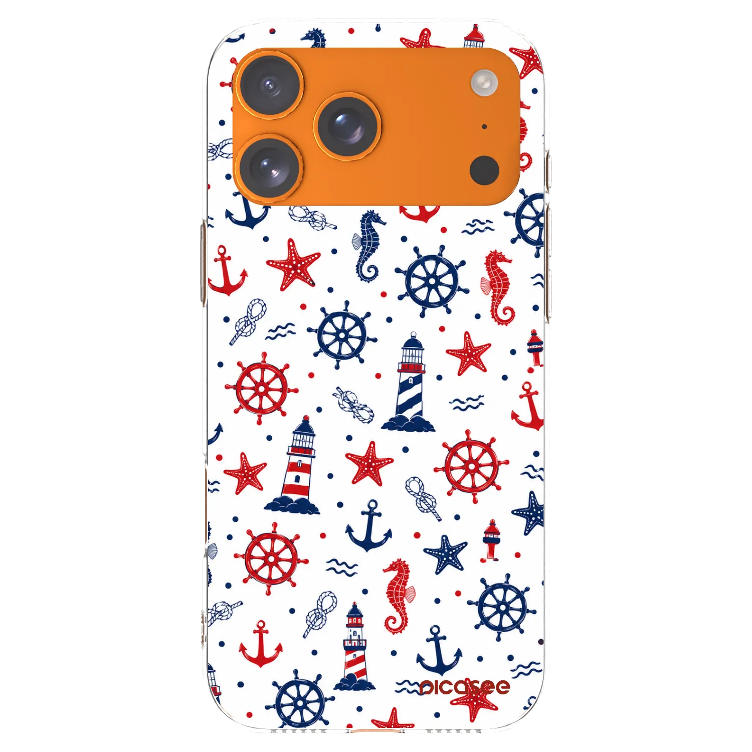 Picasee husă transparentă din silicon pentru Apple iPhone 17 Pro Max - Sailor Vibes