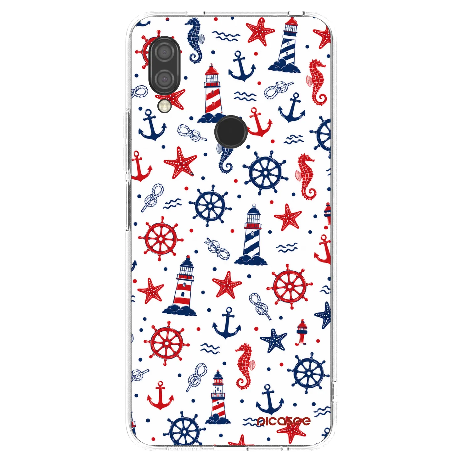 Picasee husă transparentă din silicon pentru Xiaomi Redmi 7 - Sailor Vibes