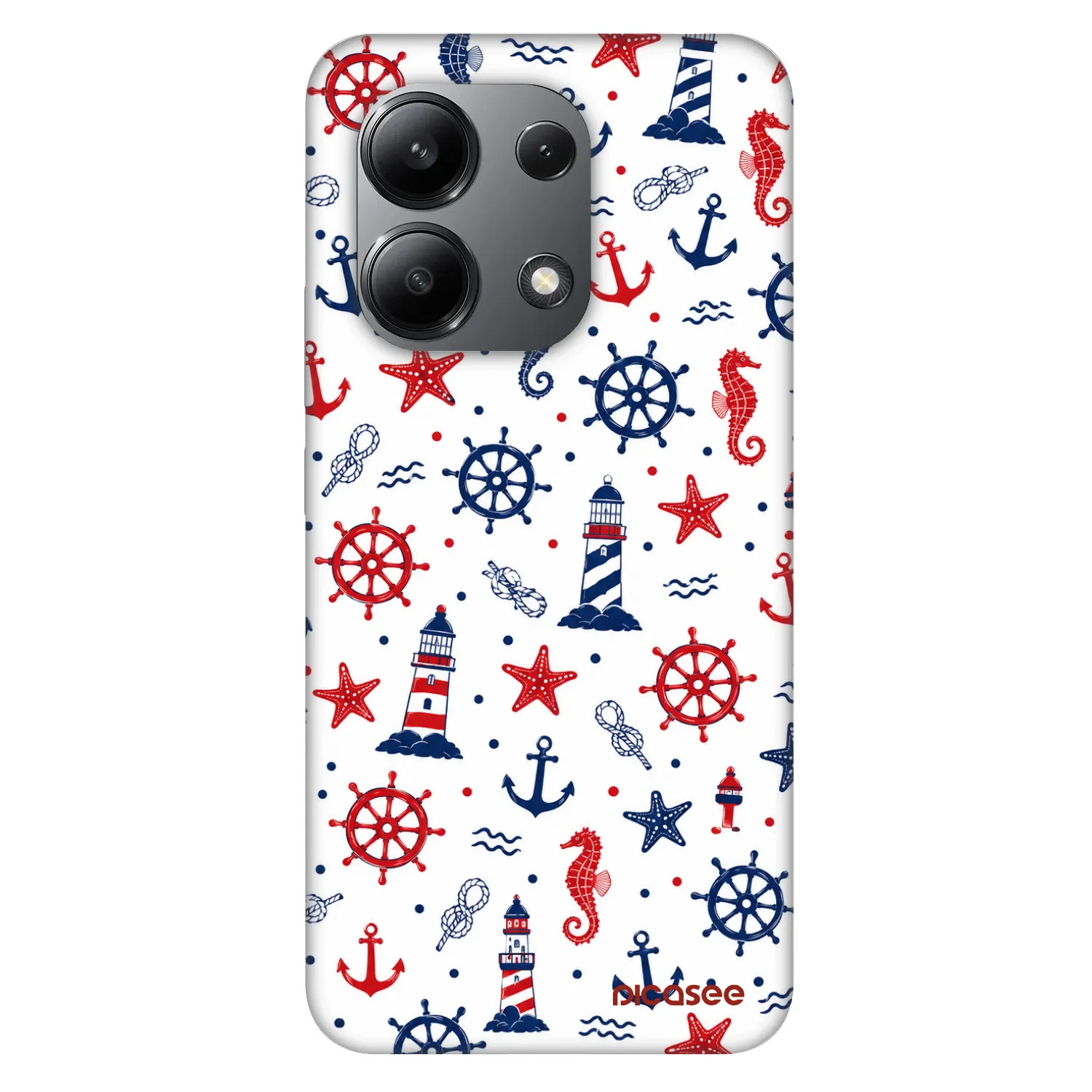 Picasee Fashion Case pentru Xiaomi Redmi Note 13 4G - Sailor Vibes