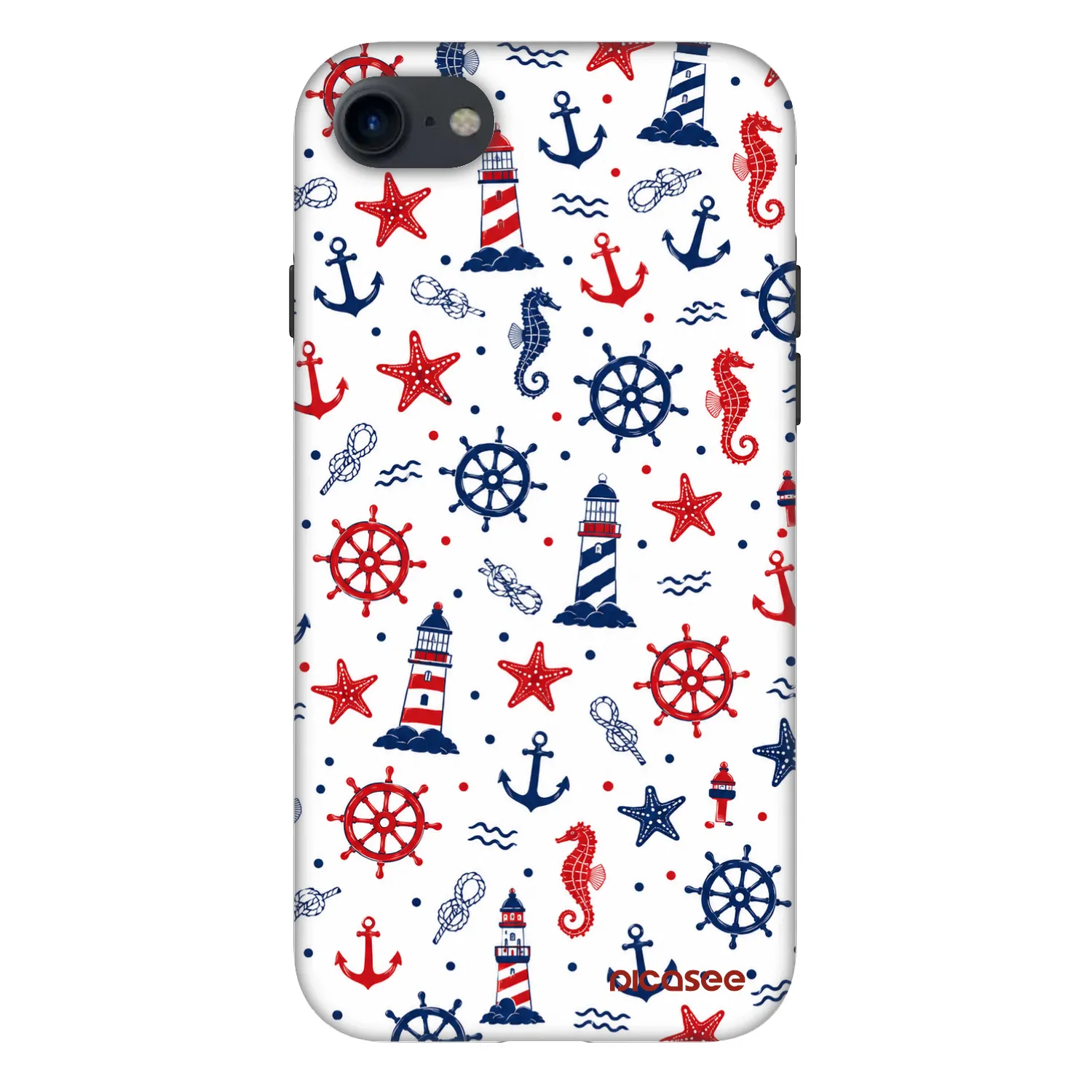 Picasee Fashion Case pentru Apple iPhone 8 - Sailor Vibes