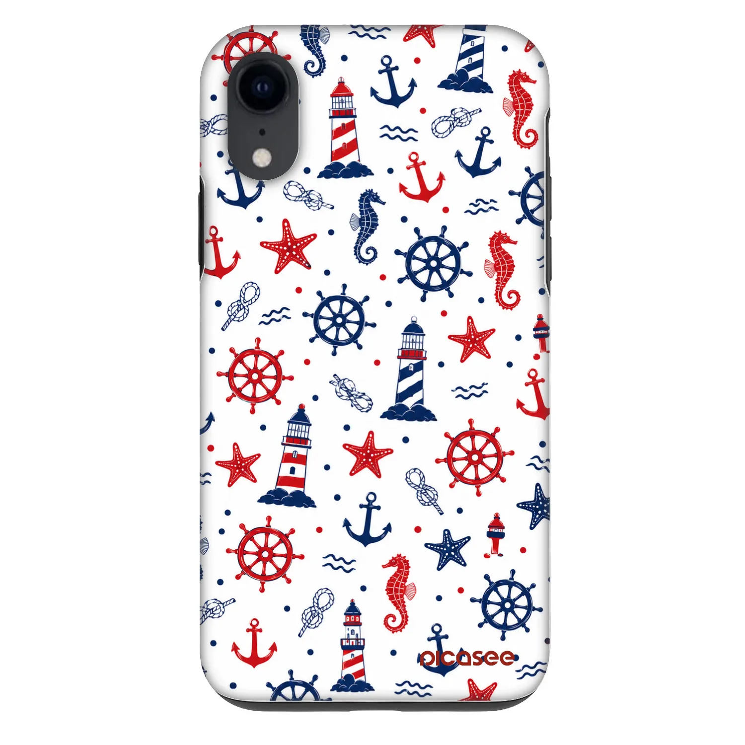 Picasee Fashion Case pentru Apple iPhone XR - Sailor Vibes