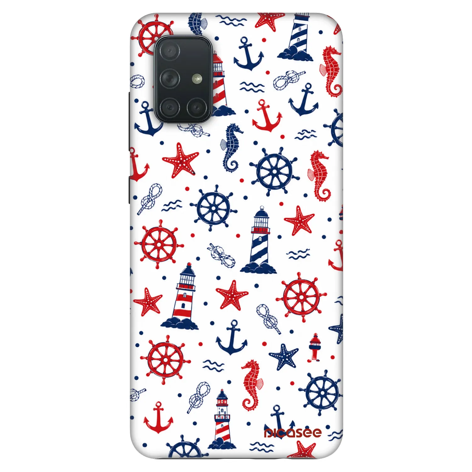 Picasee Fashion Case pentru Samsung Galaxy A71 A715F - Sailor Vibes