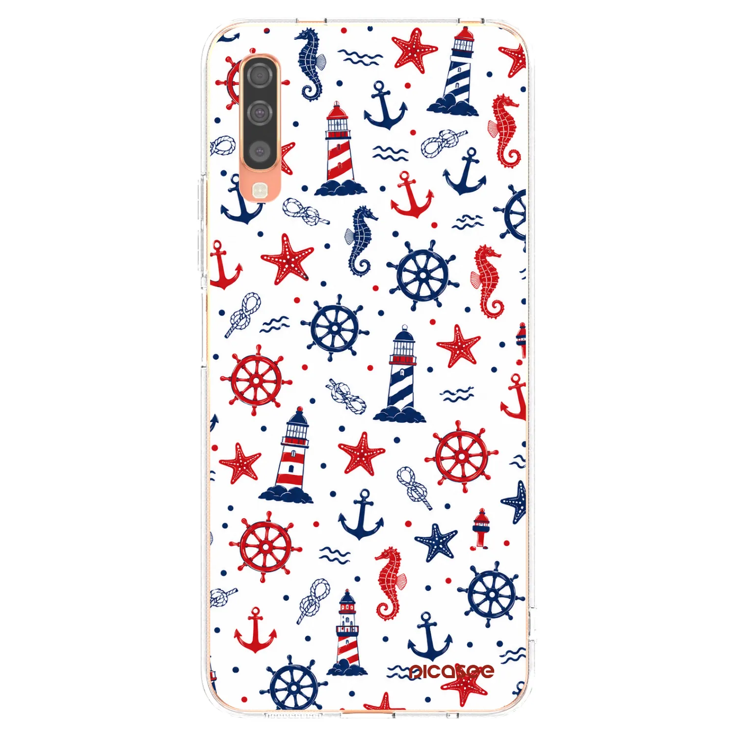 Picasee husă transparentă din silicon pentru Samsung Galaxy A70 A705F - Sailor Vibes