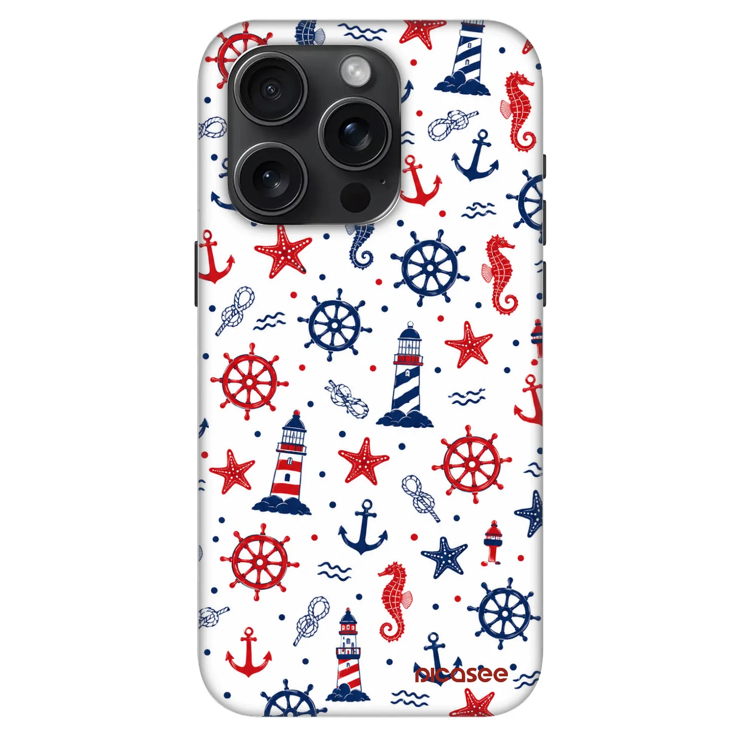 Picasee Fashion Case MagSafe pentru Apple iPhone 15 Pro - Sailor Vibes