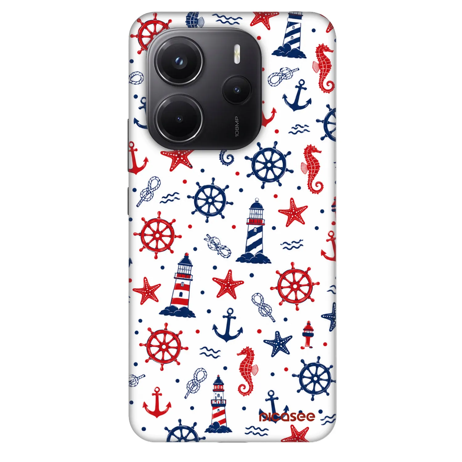 Picasee Fashion Case pentru Xiaomi Redmi Note 14 4G - Sailor Vibes