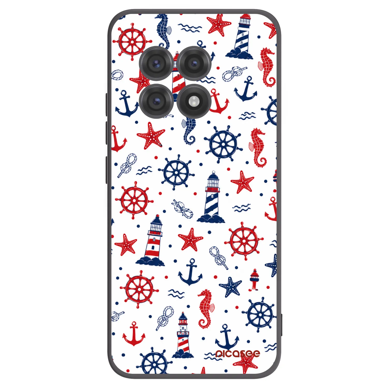 Picasee husă neagră din silicon pentru OnePlus 13R 5G - Sailor Vibes