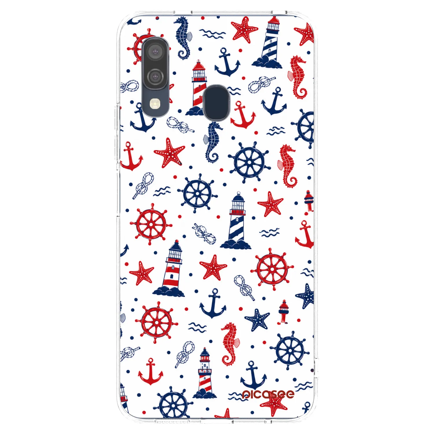 Picasee husă transparentă din silicon pentru Samsung Galaxy A40 A405F - Sailor Vibes
