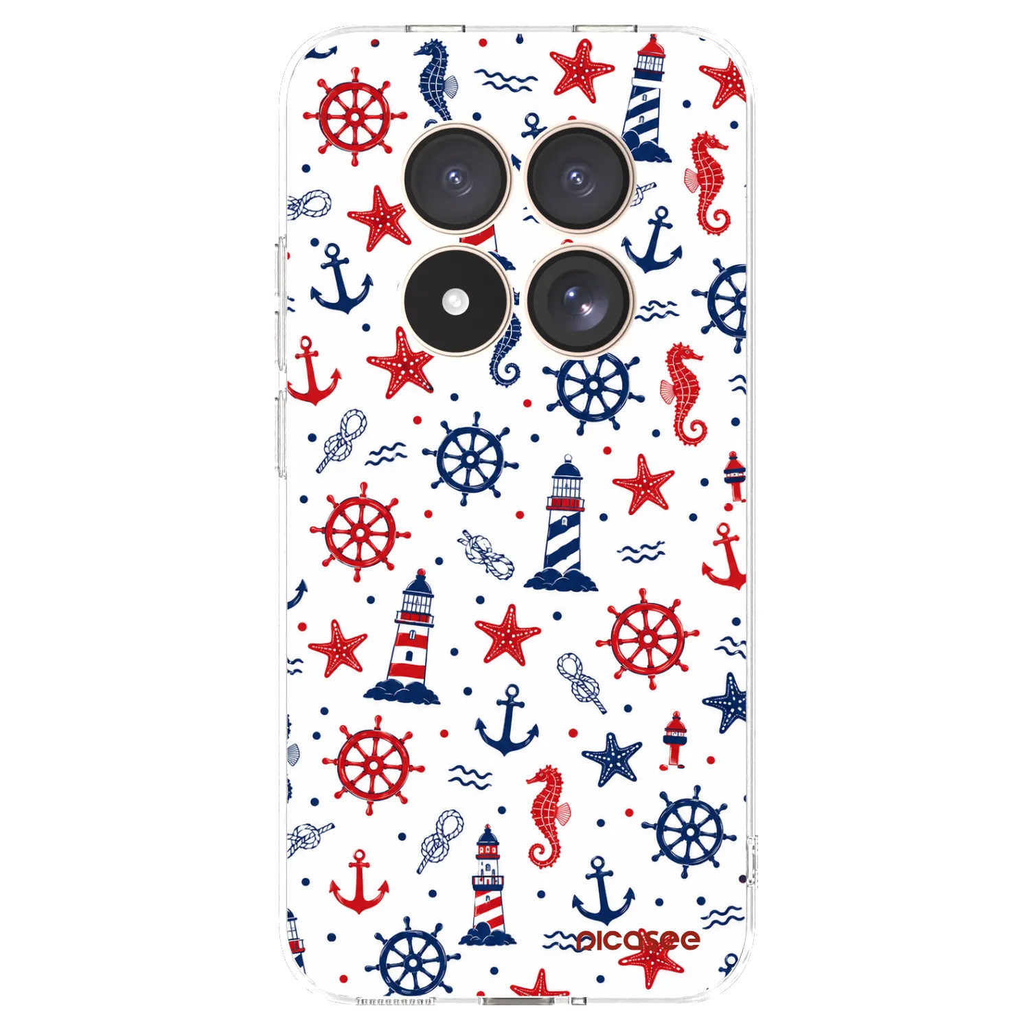 Picasee husă transparentă din silicon pentru Xiaomi Redmi Note 15 Pro 4G - Sailor Vibes