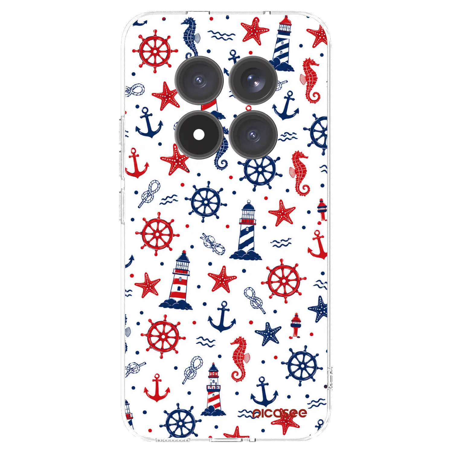 Picasee husă transparentă din silicon pentru Xiaomi Redmi Note 15 Pro+ - Sailor Vibes