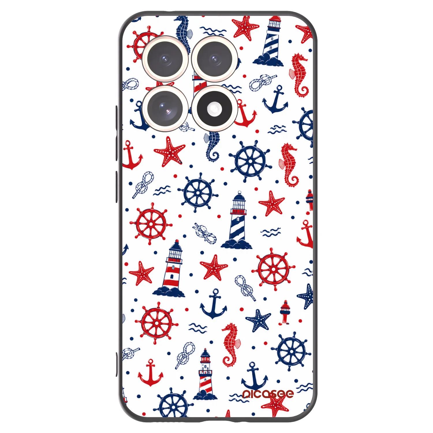 Picasee husă neagră din silicon pentru Xiaomi 15T - Sailor Vibes