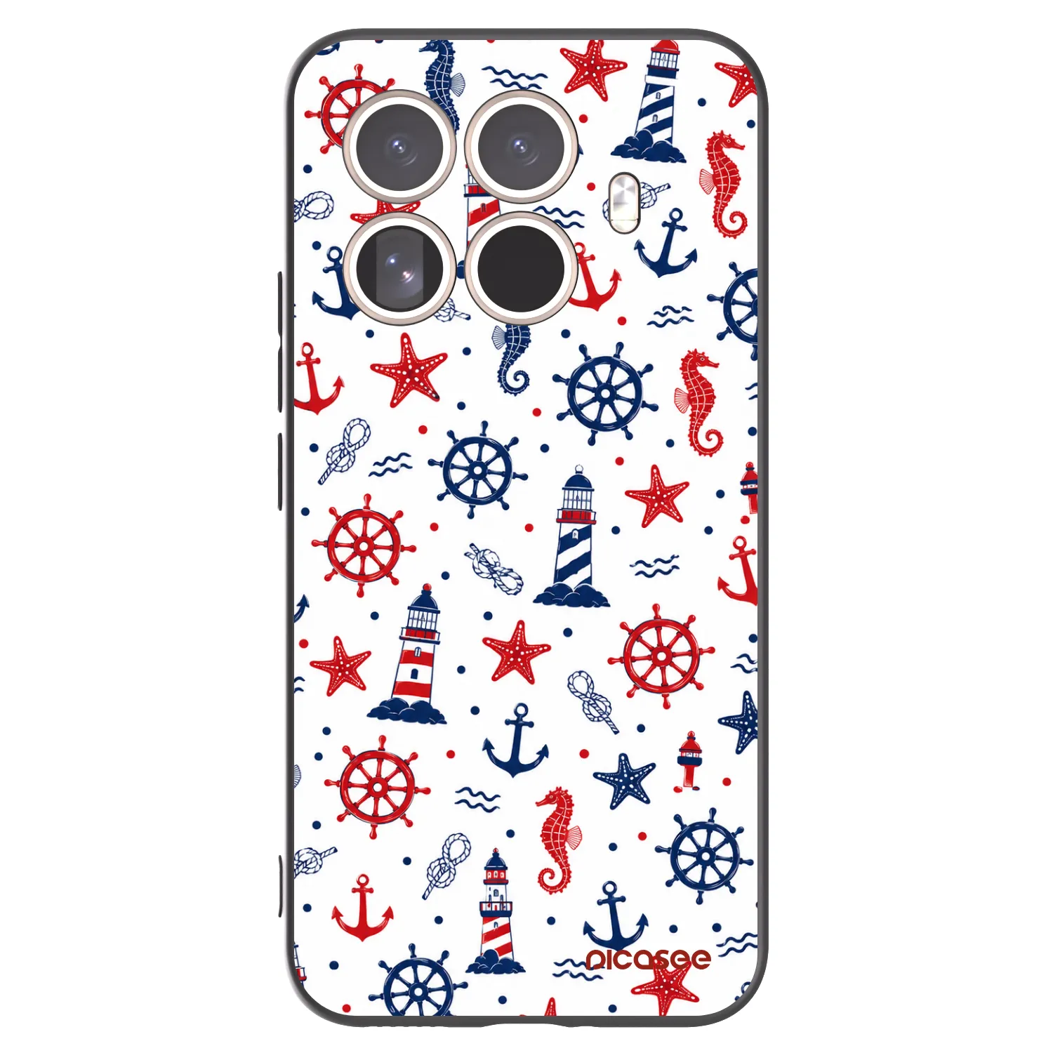 Picasee husă neagră din silicon pentru Xiaomi 15T Pro - Sailor Vibes