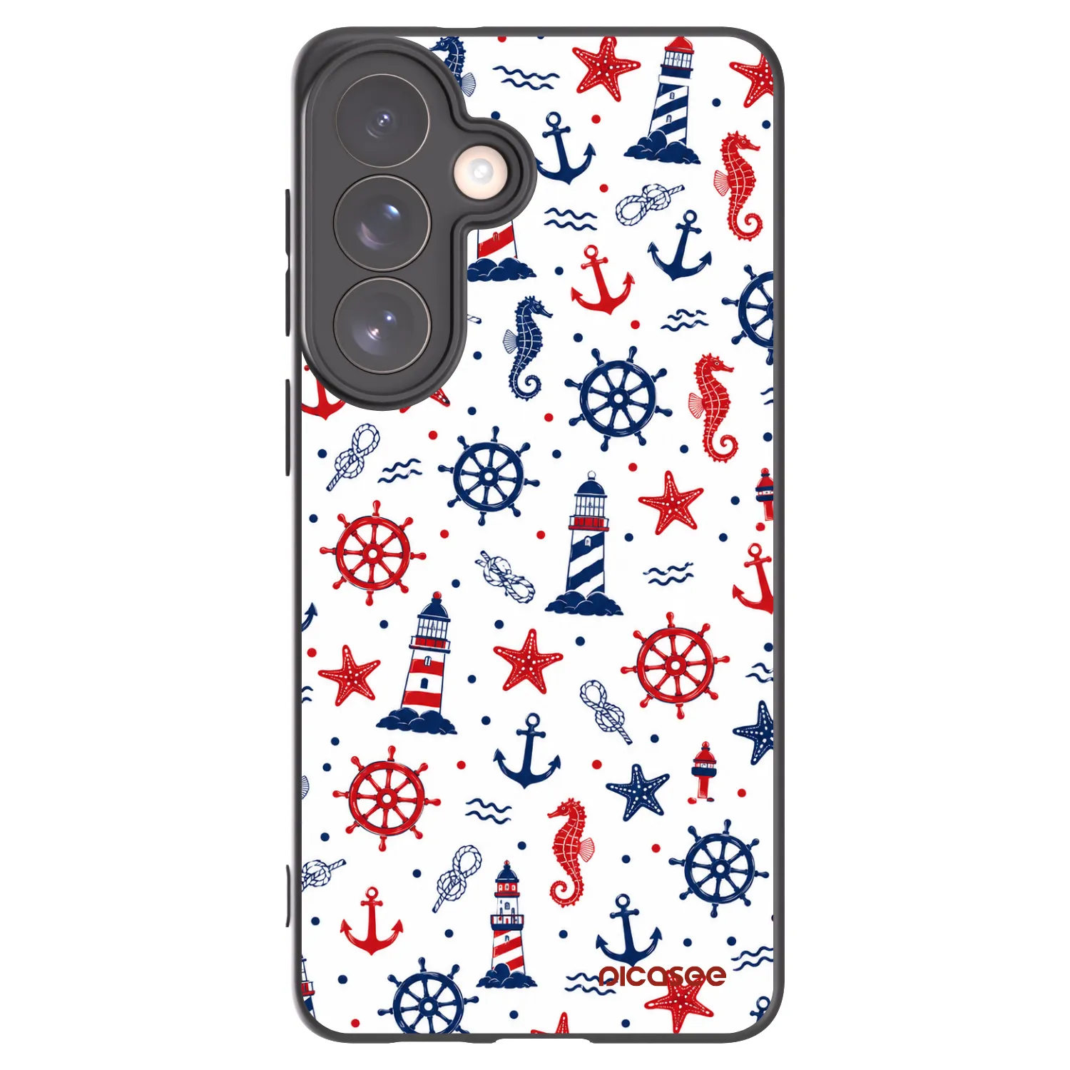 Picasee husă neagră din silicon pentru Samsung Galaxy S26+ - Sailor Vibes