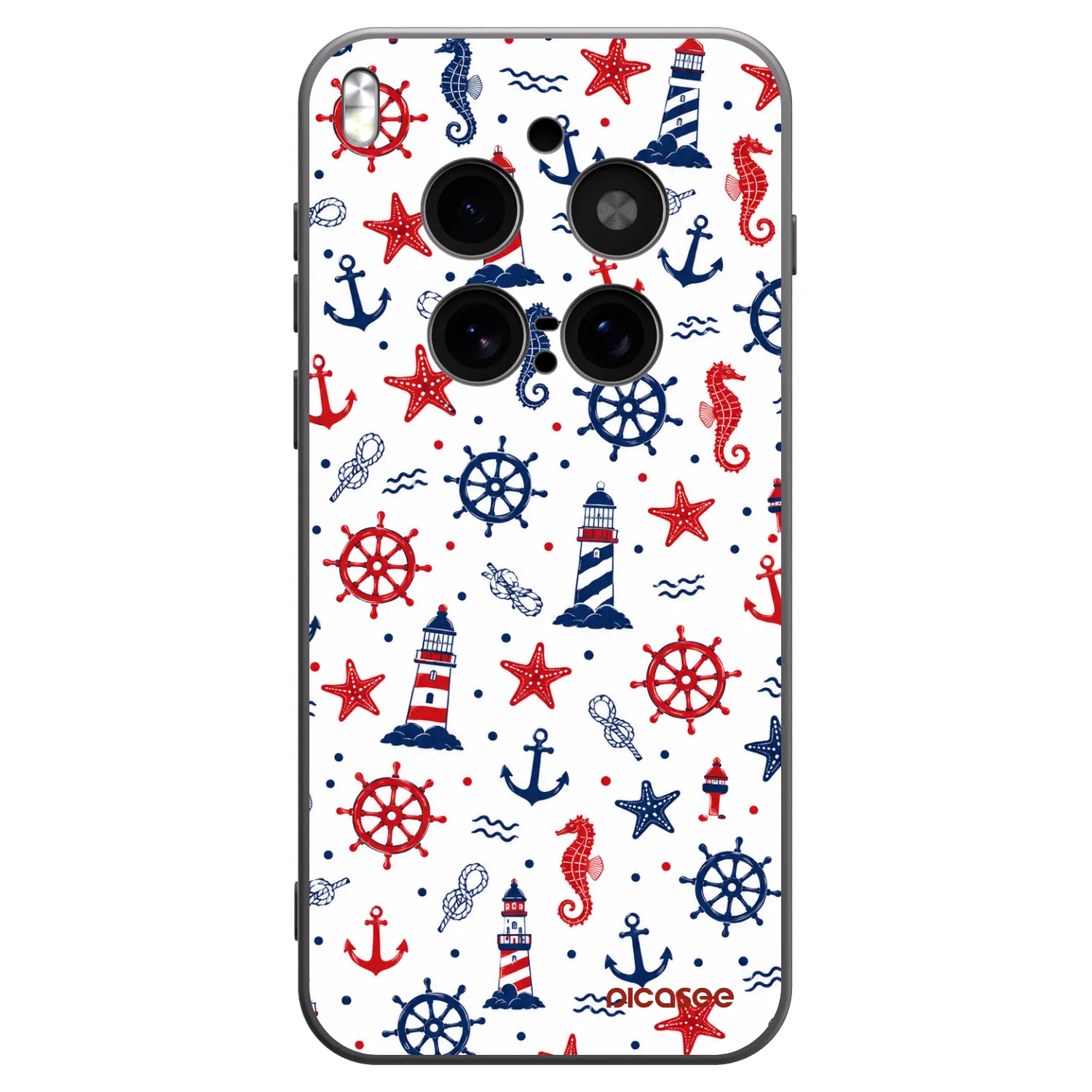 Picasee husă neagră din silicon pentru Vivo X300 Pro - Sailor Vibes