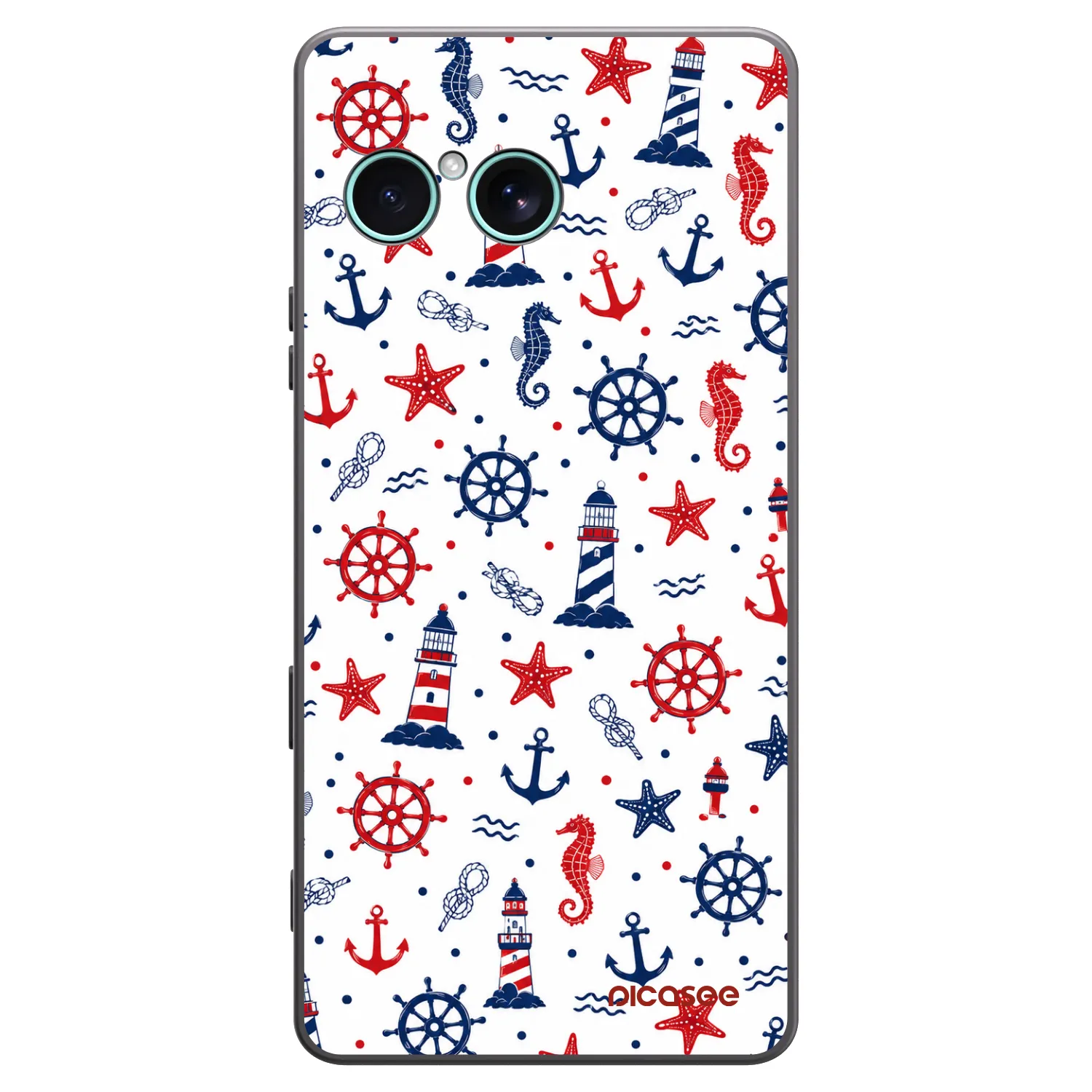Picasee husă neagră din silicon pentru Sony Xperia 10 VII - Sailor Vibes