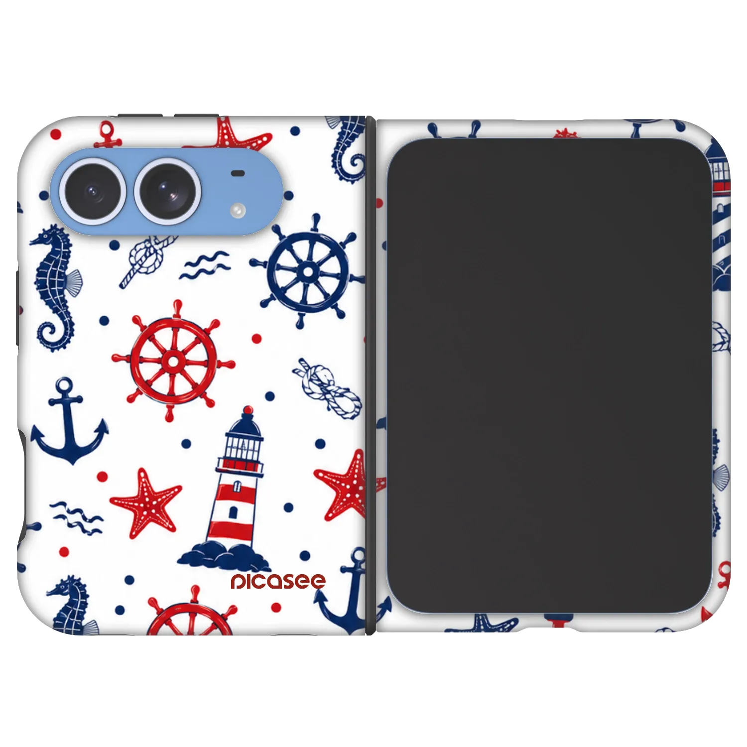 Picasee Fashion Case MagSafe pentru Apple iPhone Duo - Sailor Vibes