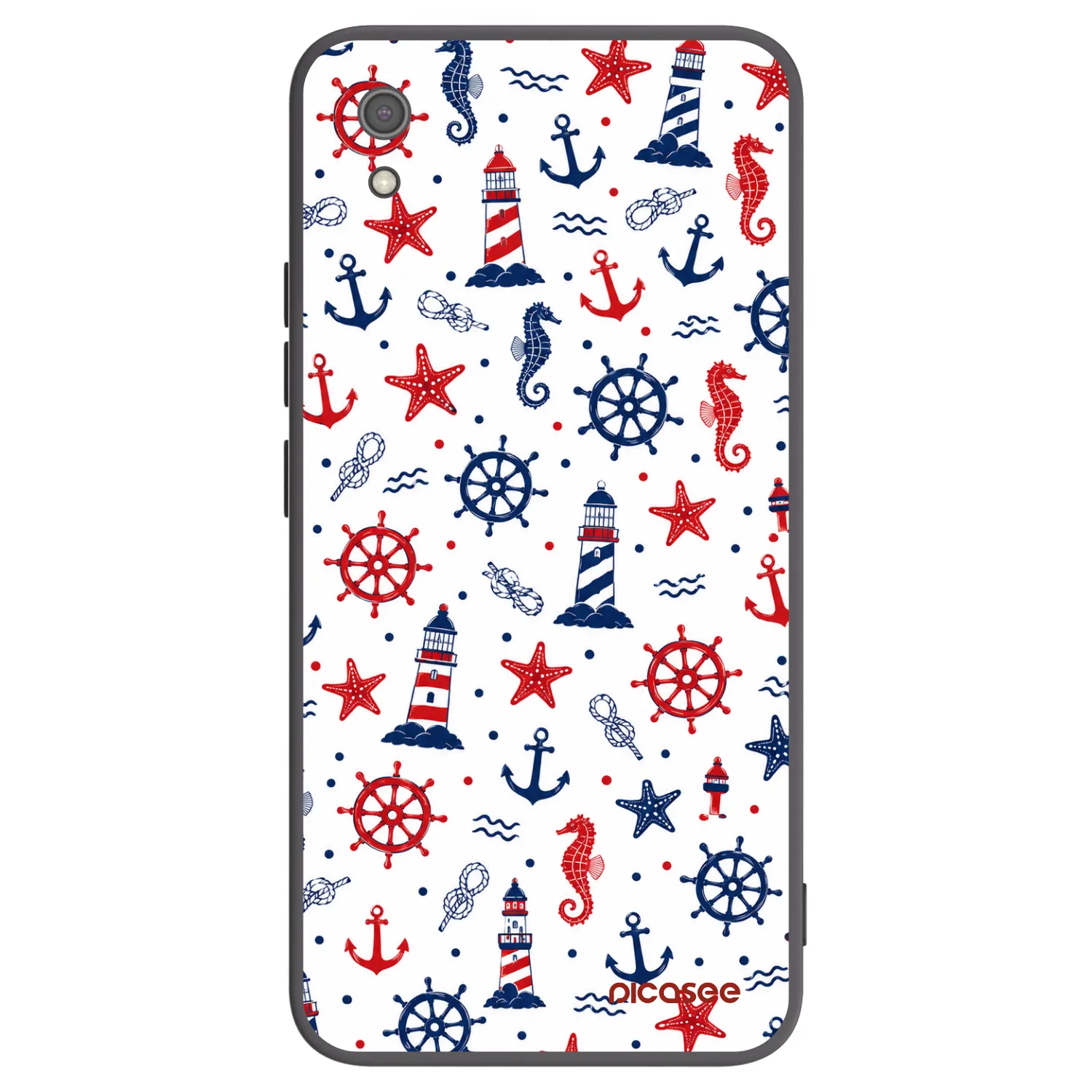 Picasee husă neagră din silicon pentru Xiaomi Redmi 7A - Sailor Vibes