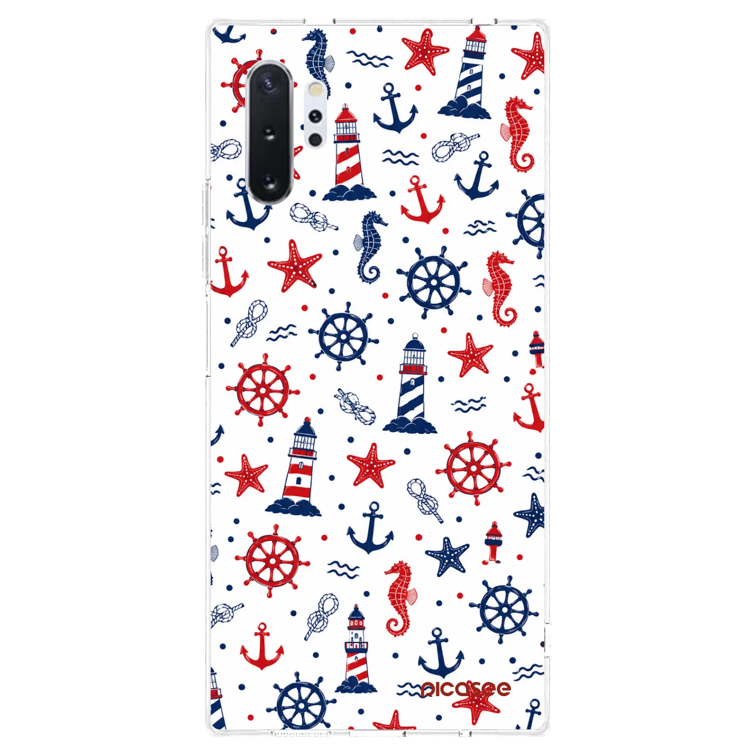 Picasee husă transparentă din silicon pentru Samsung Galaxy Note 10+ N975F - Sailor Vibes