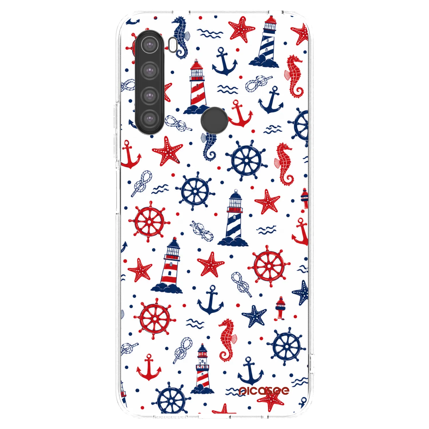 Picasee husă transparentă din silicon pentru Xiaomi Redmi Note 8 - Sailor Vibes
