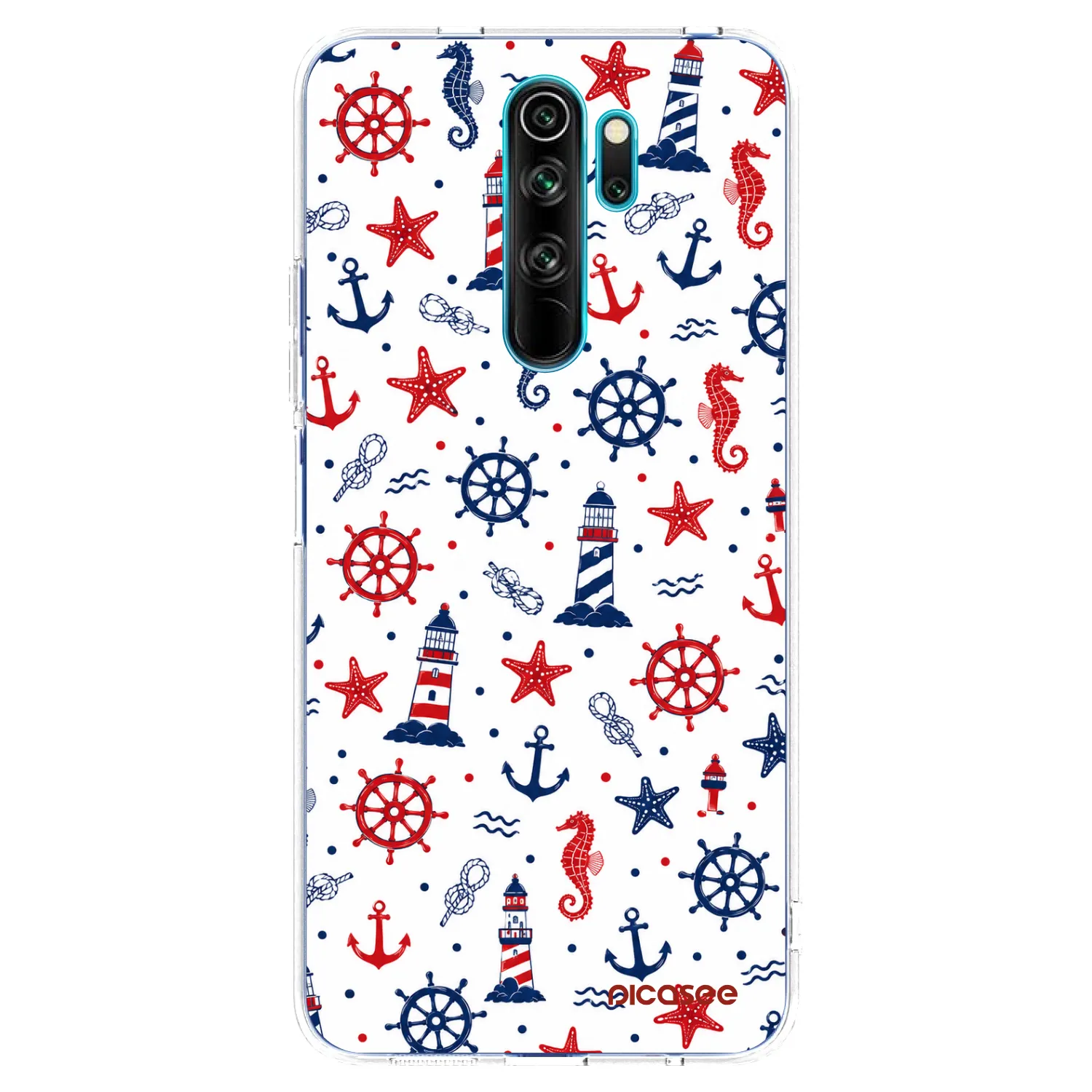 Picasee husă transparentă din silicon pentru Xiaomi Redmi Note 8 Pro - Sailor Vibes