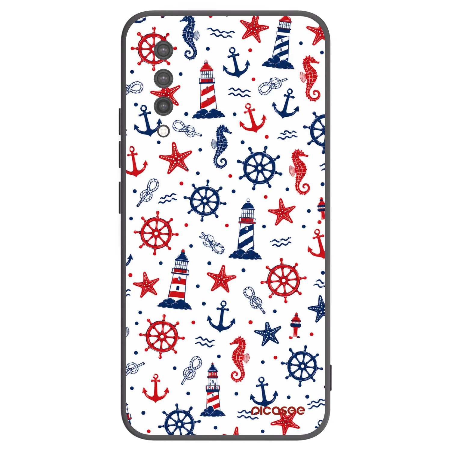 Picasee husă neagră din silicon pentru Xiaomi Mi 9 Lite - Sailor Vibes