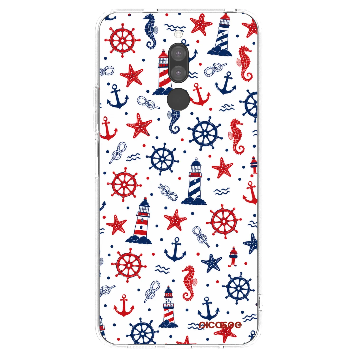 Picasee husă transparentă din silicon pentru Xiaomi Redmi 8 - Sailor Vibes