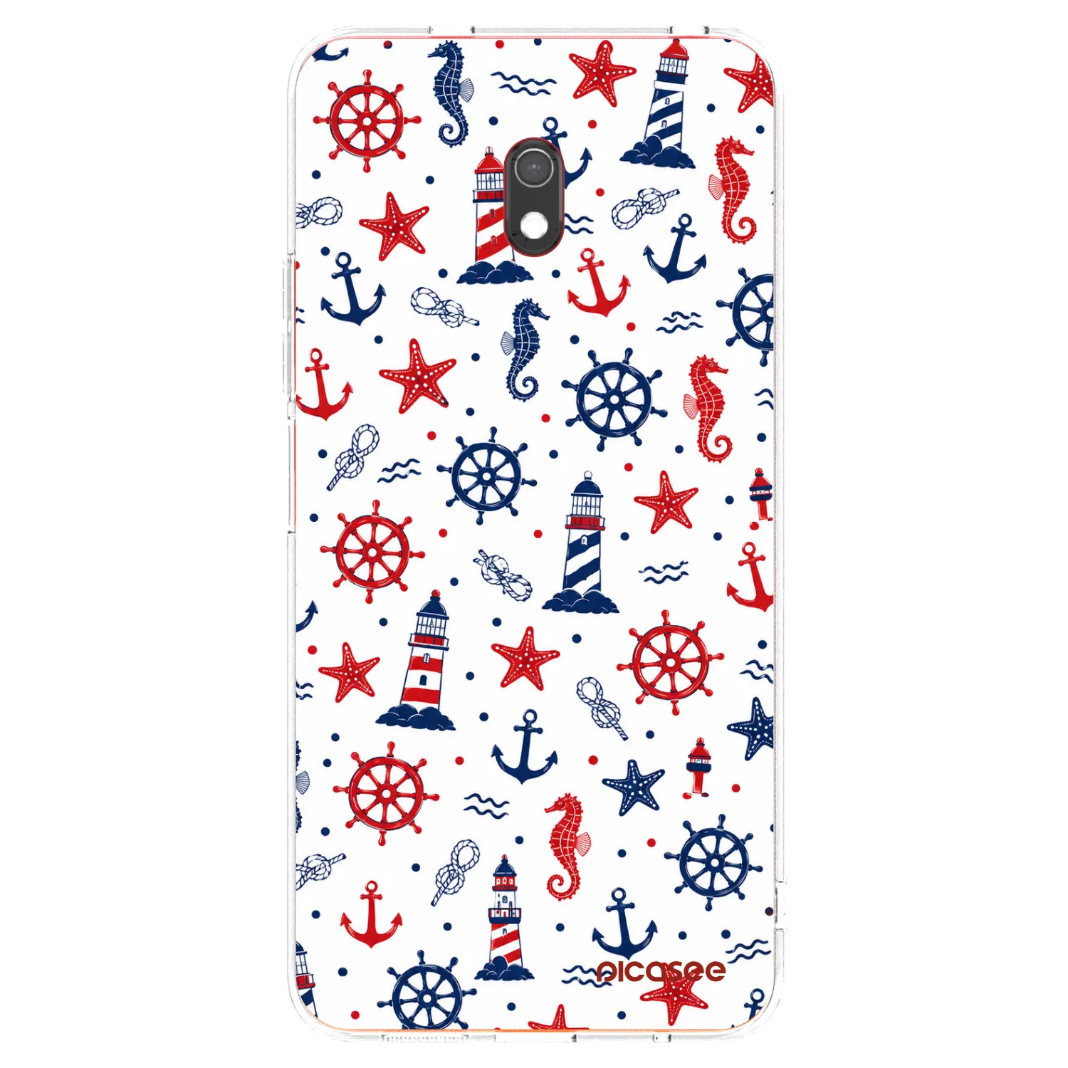 Picasee husă transparentă din silicon pentru Xiaomi Redmi 8A - Sailor Vibes