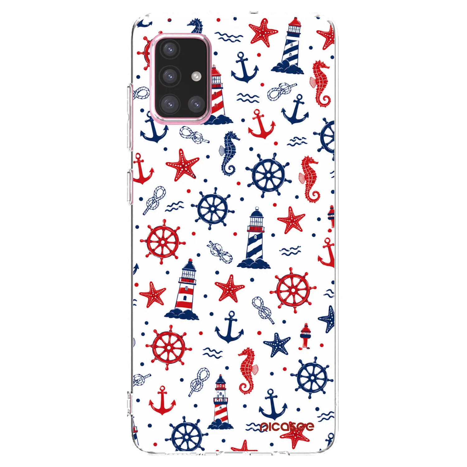 Picasee husă transparentă din silicon pentru Samsung Galaxy A71 A715F - Sailor Vibes