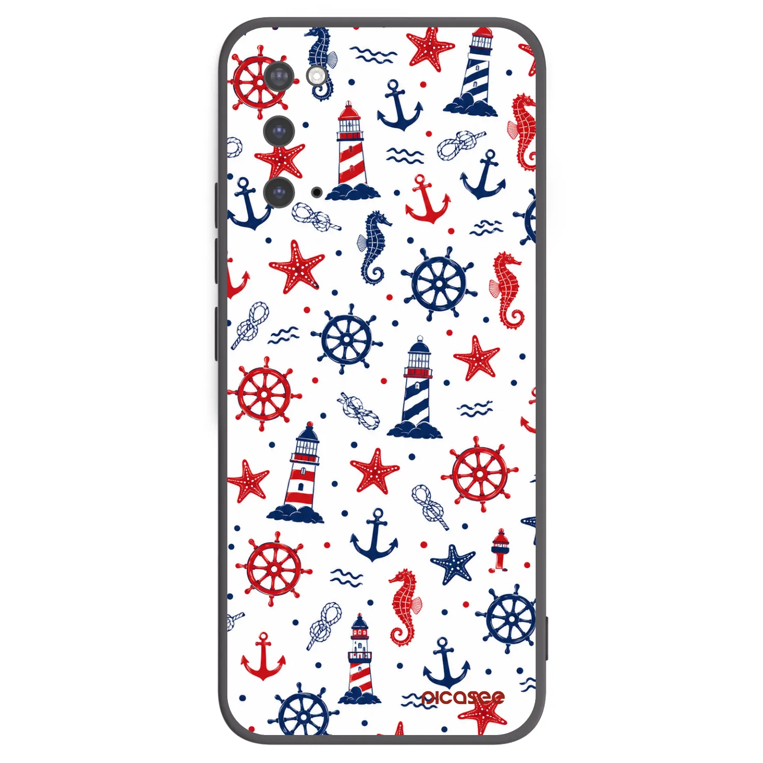 Picasee husă neagră din silicon pentru Samsung Galaxy S20 G980F - Sailor Vibes