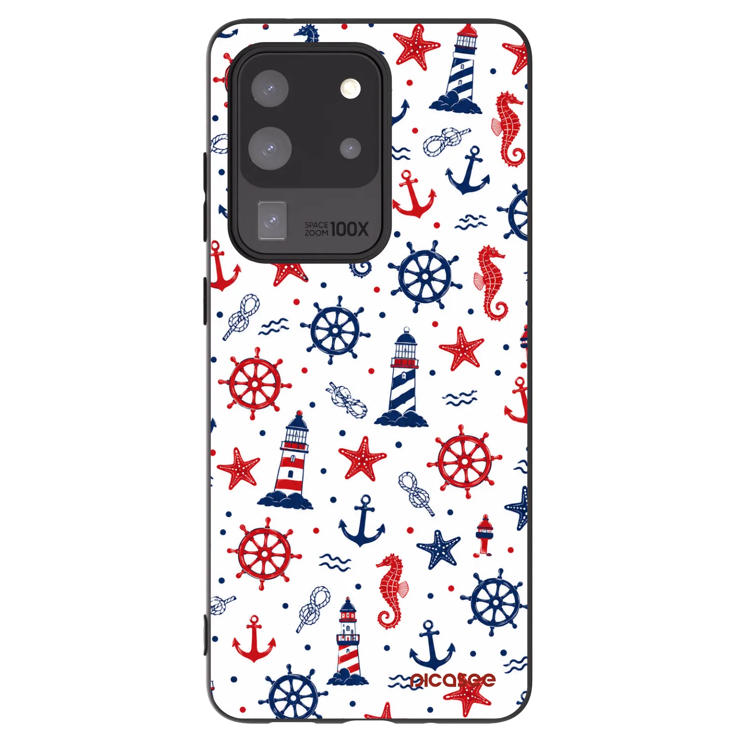 Picasee husă neagră din silicon pentru Samsung Galaxy S20 Ultra 5G G988F - Sailor Vibes
