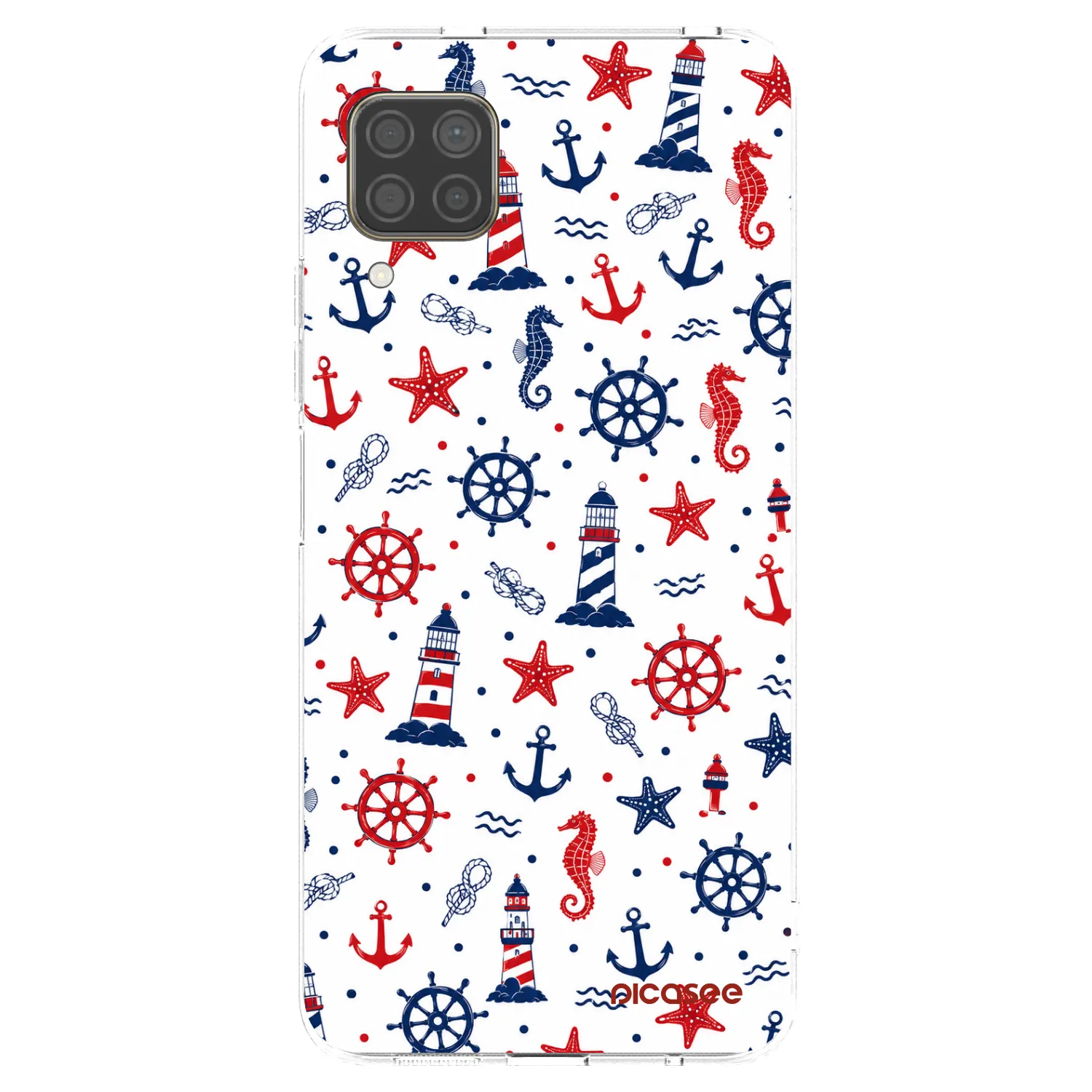 Picasee husă transparentă din silicon pentru Huawei P40 Lite - Sailor Vibes