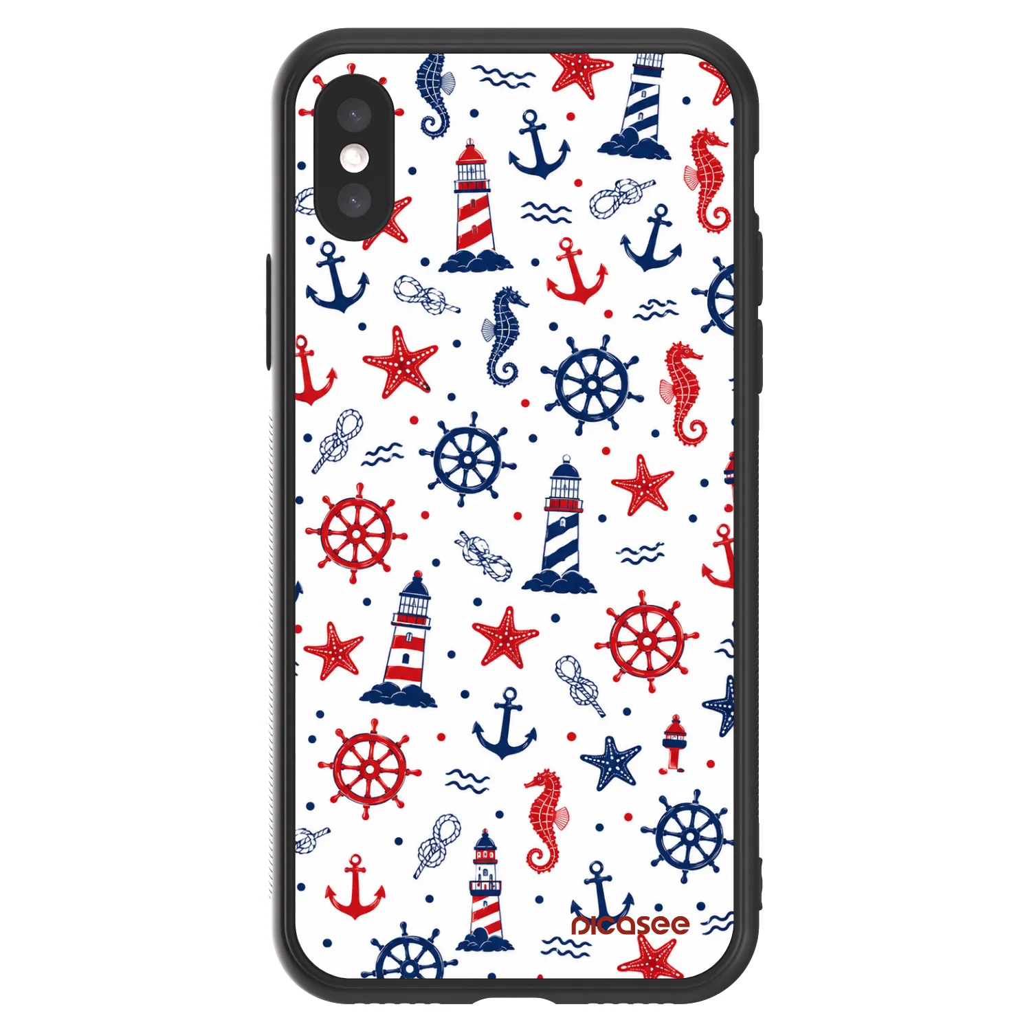 Picasee ULTIMATE CASE pentru Apple iPhone X/XS - Sailor Vibes