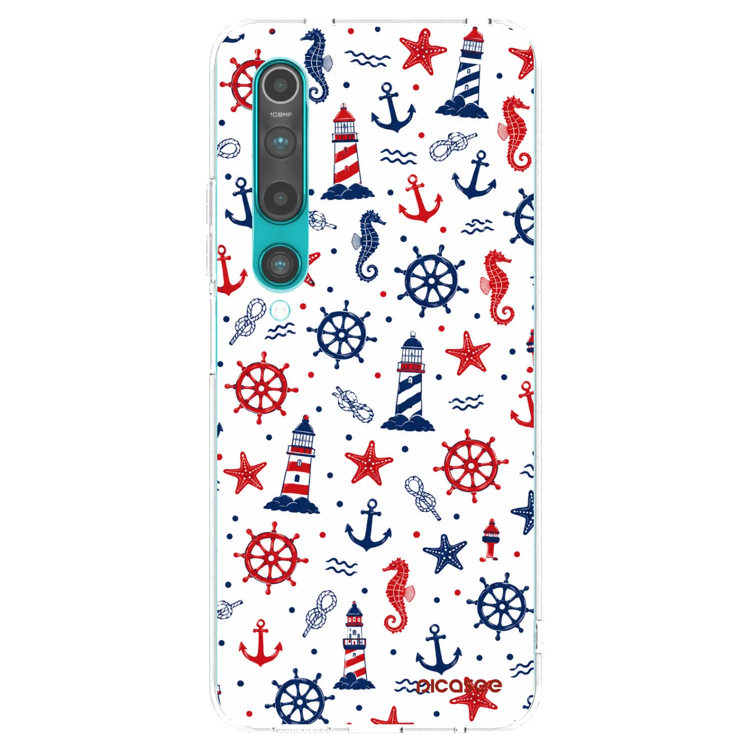 Picasee husă transparentă din silicon pentru Xiaomi Mi 10 - Sailor Vibes