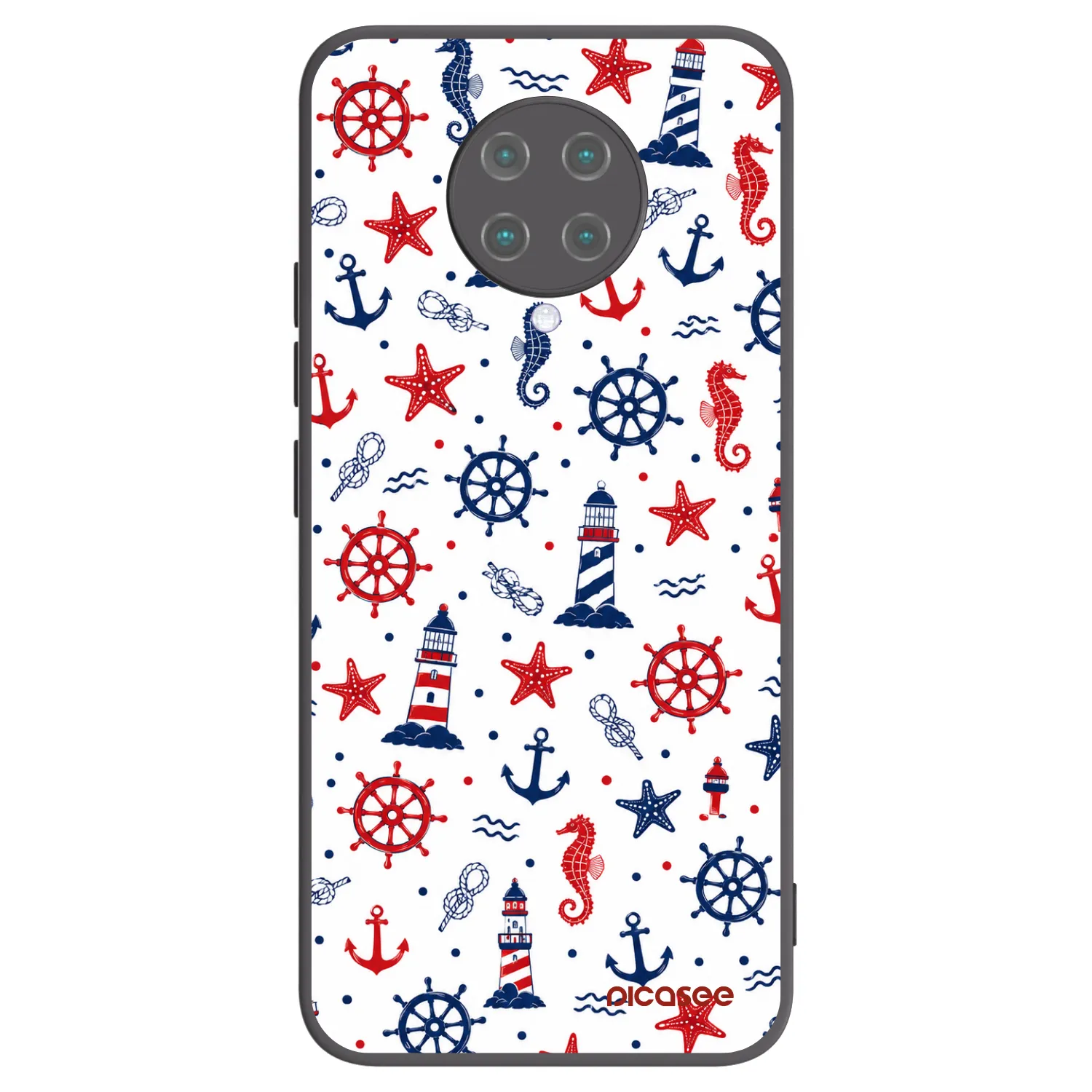 Picasee husă neagră din silicon pentru Xiaomi Poco F2 Pro - Sailor Vibes