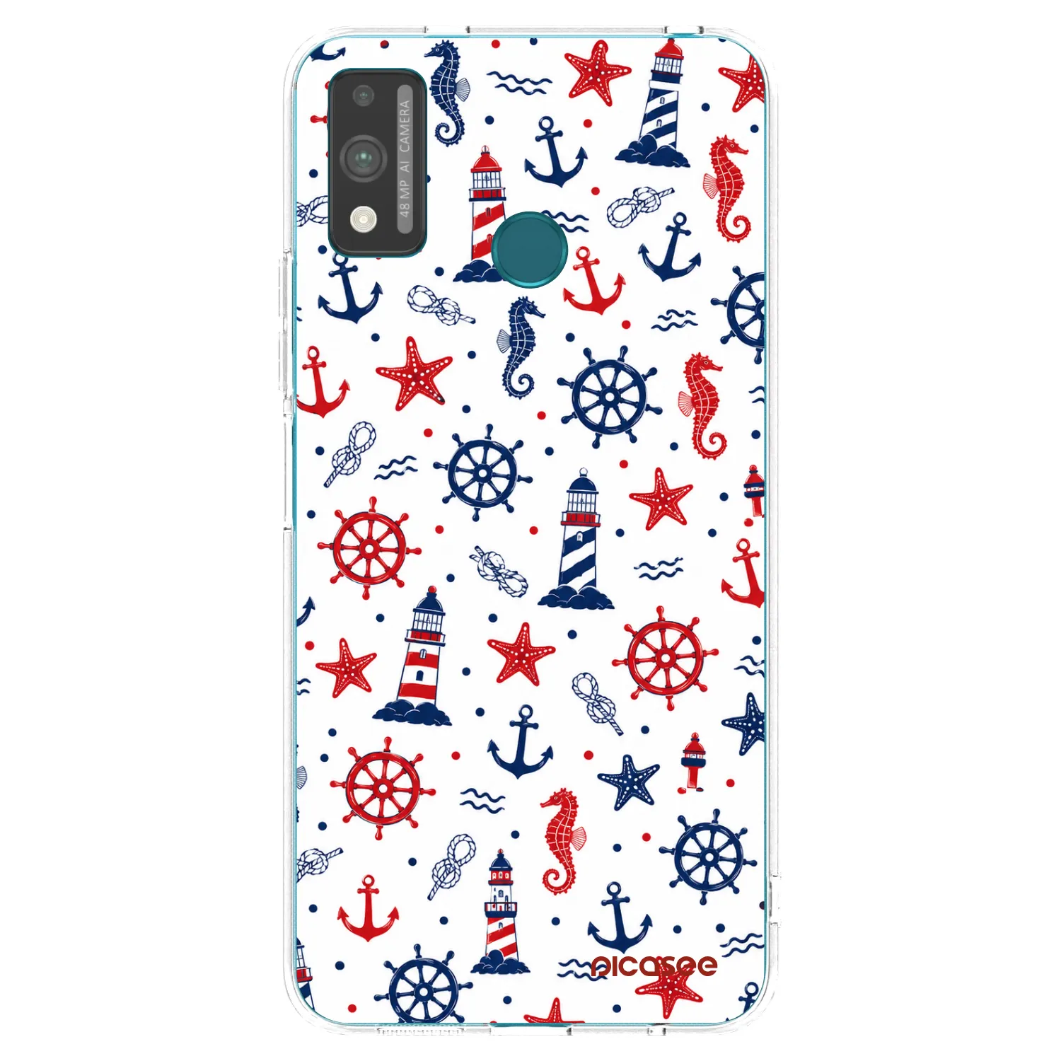 Picasee husă transparentă din silicon pentru Honor 9X Lite - Sailor Vibes