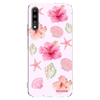 Picasee husă transparentă din silicon pentru Honor 9X Pro - Blush Lagoon