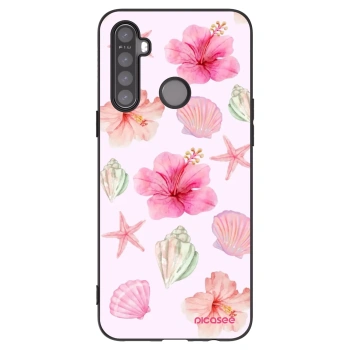 Picasee husă neagră din silicon pentru Realme 6i - Blush Lagoon