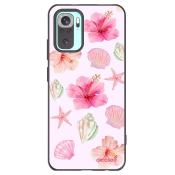 Picasee husă neagră din silicon pentru Xiaomi Redmi Note 10 Pro - Blush Lagoon