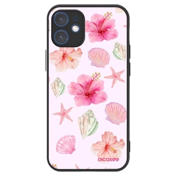 Picasee ULTIMATE CASE pentru Apple iPhone 12 mini - Blush Lagoon
