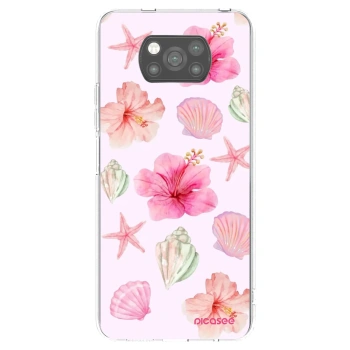 Picasee husă neagră din silicon pentru Xiaomi Poco X3 Pro - Blush Lagoon