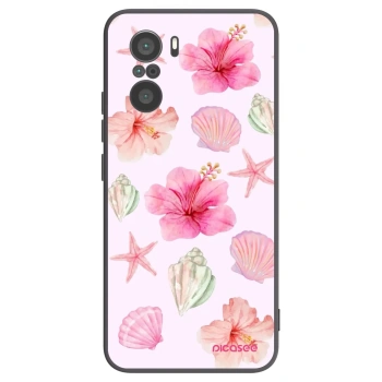 Picasee husă neagră din silicon pentru Xiaomi Poco F3 - Blush Lagoon