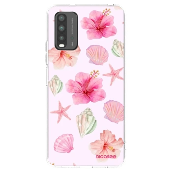 Picasee husă transparentă din silicon pentru Xiaomi Redmi 9T - Blush Lagoon
