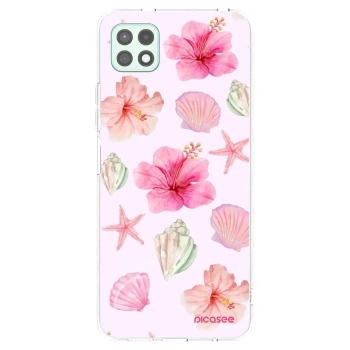 Picasee husă transparentă din silicon pentru Samsung Galaxy A22 A226B 5G - Blush Lagoon