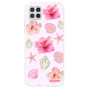 Picasee husă transparentă din silicon pentru Samsung Galaxy A22 A225F 4G - Blush Lagoon