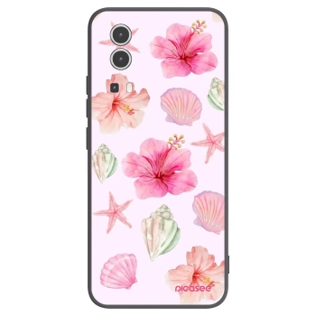 Picasee husă neagră din silicon pentru Vivo Y72 5G - Blush Lagoon