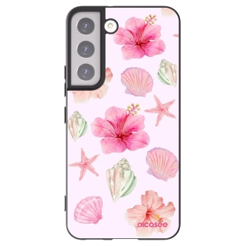 Picasee husă neagră din silicon pentru Samsung Galaxy S22 5G - Blush Lagoon