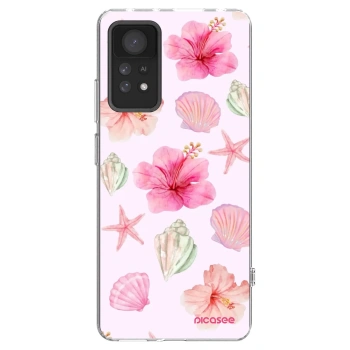 Picasee husă transparentă din silicon pentru Xiaomi Redmi Note 11 Pro 5G - Blush Lagoon