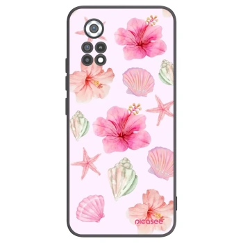 Picasee husă neagră din silicon pentru Xiaomi Poco X4 Pro 5G - Blush Lagoon